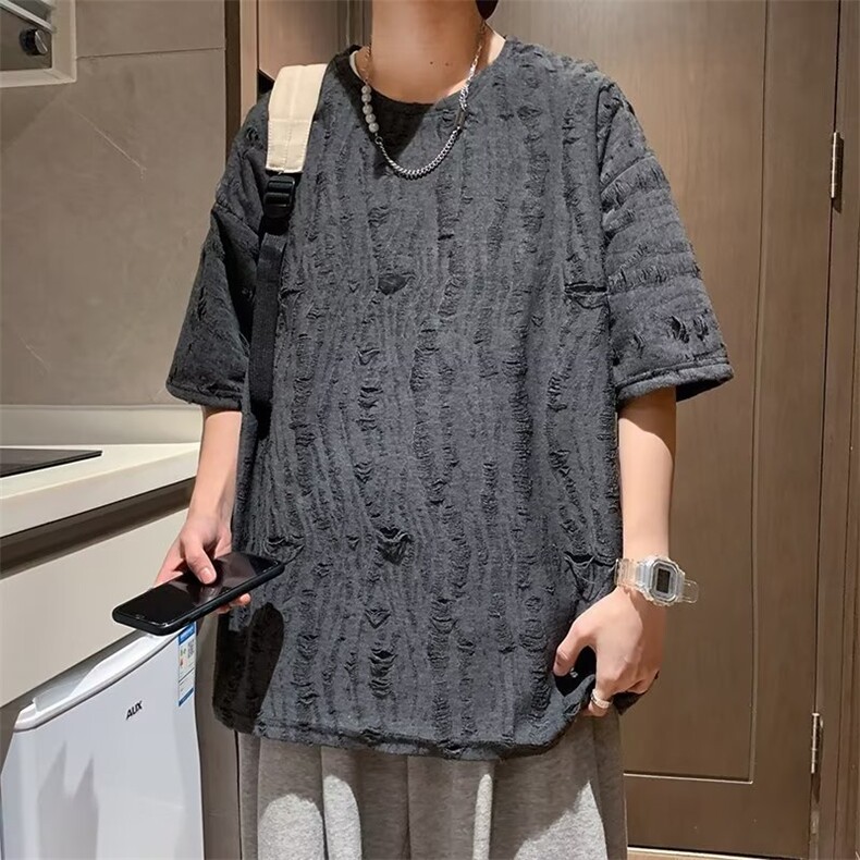 2023春夏季新款男休闲圆领短袖T恤Y217P30,男装T恤,星座1116-2