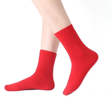 平面羊毛袜男女同款四季通用男女同款一盒五双，袜子，三权袜业