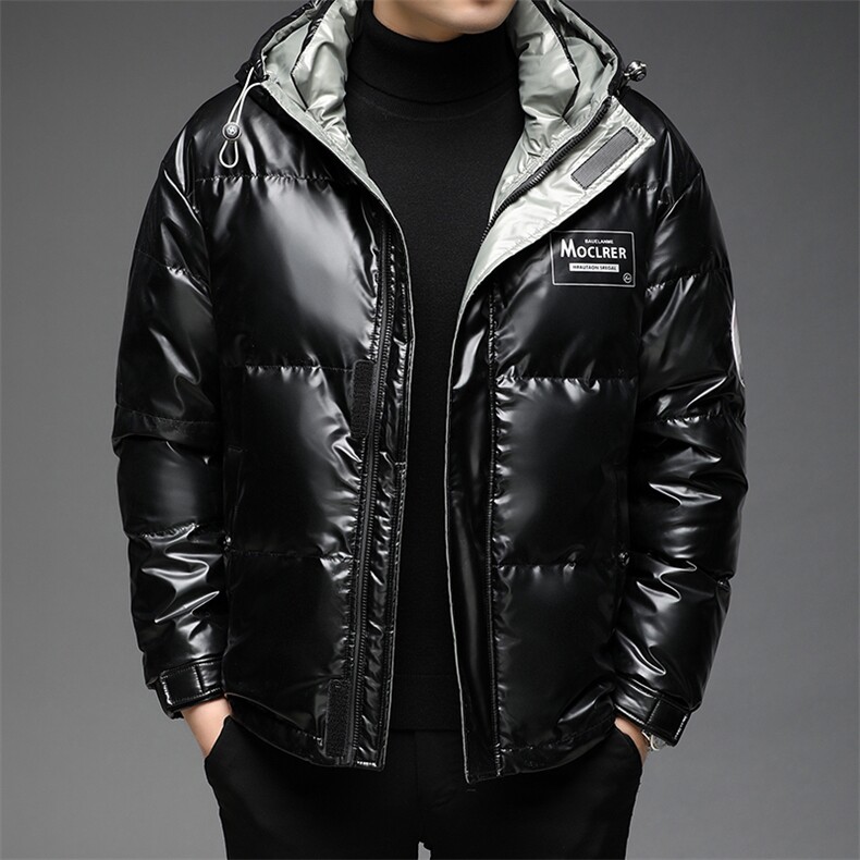 冬季新款羽绒服男外套中年爸爸装上衣加厚保暖连帽BJY08181-P215,男装羽绒服,电商B212（原钱塘6029）