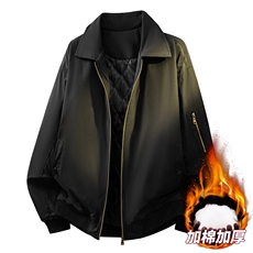 工装飞行员夹克加绒加厚情侣外套CP90P40加棉P55，男装夹克，电商A247