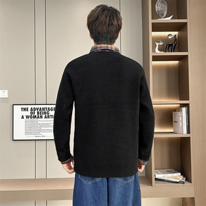 【抖音得物】2025秋季时尚毛衣针织衫polo领男士长袖图片