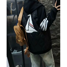 2025新款冬季棉服棉衣男生加厚保暖面包服运动休闲潮牌帅气外套，男装棉衣，四季星座505