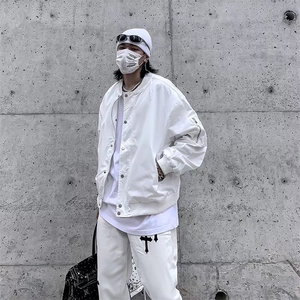 男秋季外套潮牌街头双层夹克RW08P56图片