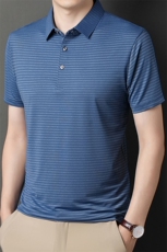 POLO衫男上衣半袖男装衣服男士体恤衫T恤潮牌休闲翻领爸爸短袖男，男装T恤，电商B212（原钱塘6029）
