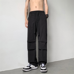 美式机能裤男夏季薄款痞帅炸街伞兵裤休闲直筒裤XZ211-K2332-P55图片