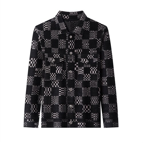 秋季毛衣开衫中青年天鹅绒毛衫翻领宽松针织衫外套ASD696186-P225，男装针织衫/毛衣，电商B212（原钱塘6029）