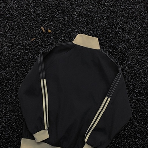 条纹外套男春秋季新款情侣潮牌棒球服宽松休闲夹克上衣J6011-p67图片