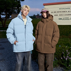 现货抖音得物可供视频三防加厚羽绒连帽棉衣外套面包棉服MY8095，男装棉衣，电商A486
