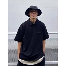 短袖男款polo衫痞帅高级感polo领重磅t恤夏季男装TX239，男装T恤，星座208-5