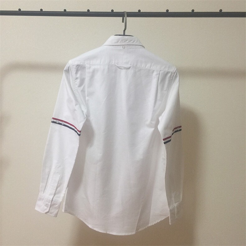 潮双袖标衬衫男女设计感小众高版本春夏学院风宽松外套LSS02P42,男装衬衫,星座1013-5