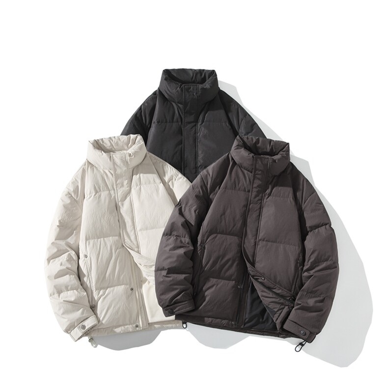 90白鸭绒短款立领加厚宽松羽绒服YR8859P300控428,男装羽绒服,星座223（原229-2）