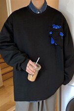 2026港风刺绣字母小熊卫衣男大码M-5XL情侣潮卫衣WY8745P60控88，男装卫衣，星座227-7