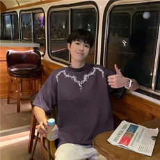 高品质220克得物抖音品质xz605-djp200-特p23-控39，男装T恤，星座605(原A050)