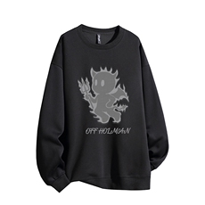 得物供货、复合重磅420克现货圆领卫衣宽松HD019-1-HMY302-特P35，男装卫衣，电商019-1