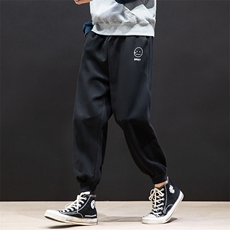 K12072-P40束脚纯运动裤男士休闲裤大码宽松卫裤男马切达，男装休闲裤，电商A040A