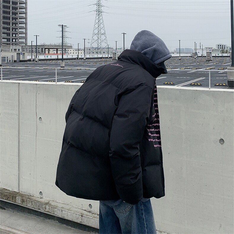 冬季棉服棉衣男生加厚保暖面包服运动休闲潮牌帅气外套M0996-P95,男装棉衣,星座308B-2
