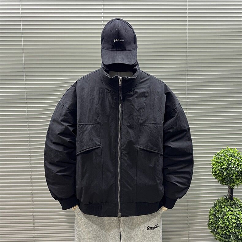 主推2025新标90白鸭绒冬季男立领高品质羽绒服保暖外套304-P240,男装羽绒服,钱塘708(原3018)