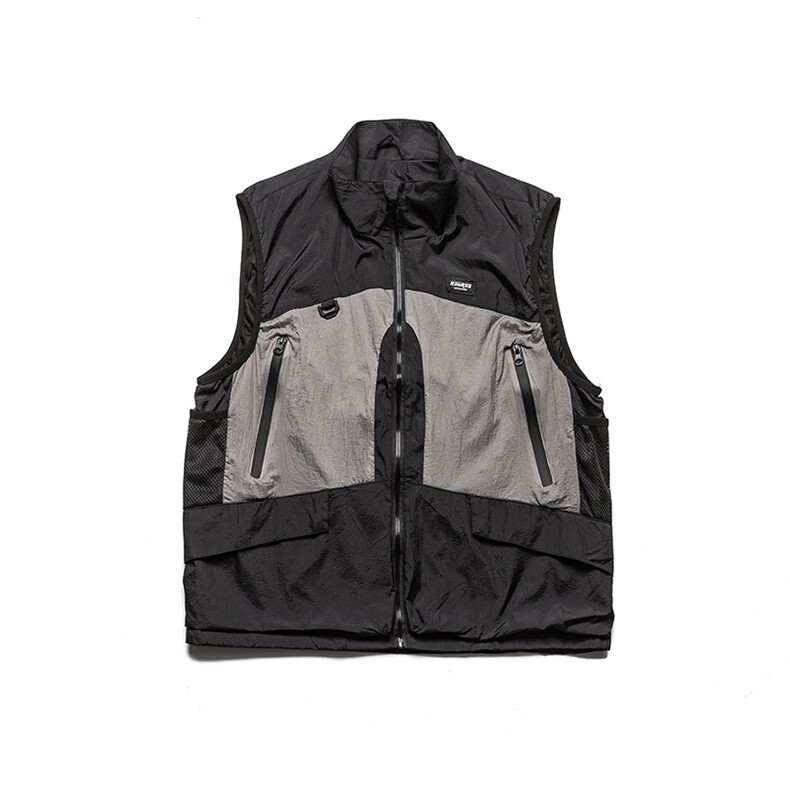 现货夏日美式工装马夹口袋装饰户外马甲，男装背心/马甲，电商A105