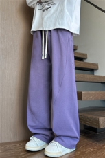 春季新款立体剪裁设计感休闲宽松长裤K666115p40，男装休闲裤，星座210-1