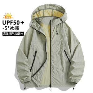 2025夏季新款UPF50+潮流青少年防晒衣外套男情侣中性男女2377-P28图片