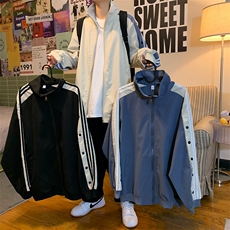 现货外套男韩版潮流痞帅休闲百搭排扣夹克潮牌棒球服WT8818-P54，男装夹克，星座1008