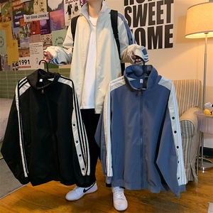 现货 外套男韩版潮流痞帅休闲百搭排扣夹克潮牌棒球服WT8818-P54图片