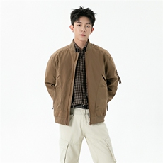 时尚夹克三防立领冲锋衣工装飞行夹克潮外套男装XZ212-QJK064-P52，男装夹克，星座212