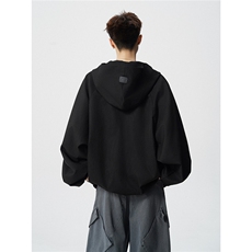 机能风连帽宽松冲锋衣夹克外套男女D309B-JK02-P85，男装夹克，电商D309B