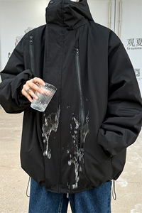 MY6160/P85冬装港风冲锋衣棉衣男防风防水棉服棉袄大码外套上衣图片