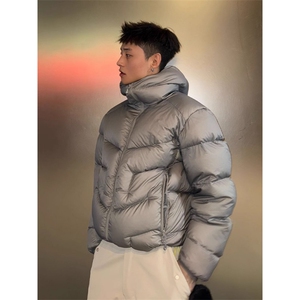 石头同款棉衣 宽松棉服 D328-MY977-P128图片