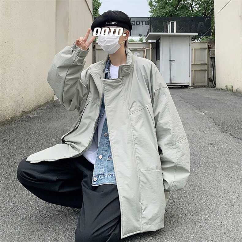 日系复古cityboy冲锋衣外套男女春秋季机能美式工装夹克J938-p60,男装夹克,星座1008-1