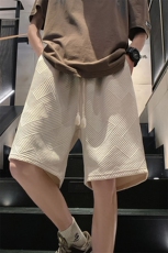 夏季新款港风肌理感面料重磅暗黑高街休闲大码五分短裤DK985-P40，男装牛仔裤，电商A021