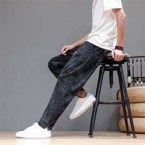风 秋冬灯芯绒炒色哈伦裤男休闲裤 xz815-8626p55图片