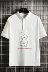 PL57140-P35翻领短袖polo衫男大码胖子半袖t恤男有领保罗衫，男装Polo衫，电商A040A