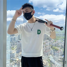 条纹短袖t恤男夏季薄款新款内搭春秋季针织打底衫T211，男装T恤，星座1116A-2（原606A-1）