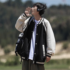 秋季新款男百搭CITYBOY风针织外套WT3409-P55控78，男装夹克，星座717