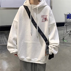 1506-1/WHL4631/P39银狐绒美式个性蝴蝶字母印花连帽卫衣男女韩，男装卫衣，星座1506-1