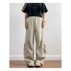 美式皱褶伞兵工装裤男女秋新款宽松户外休闲运动冲锋裤K6624-P46，男装工装外套，星座412-3