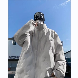 棉服外套男韩版潮流冬季保暖帅气2024新款ins宽松棉衣MF240-P96图片