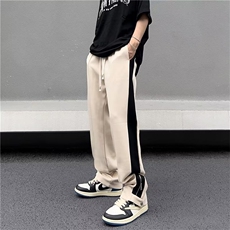 休闲长裤男款夏季薄款直筒微喇裤子美式vibe潮牌B494-P40，男装休闲裤，星座1109-3