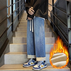 复古蓝色加绒