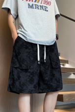 K222特P32新款夏季男士宽松休闲短裤男五分裤潮流运动沙滩中裤子，男装休闲裤，电商基地A050