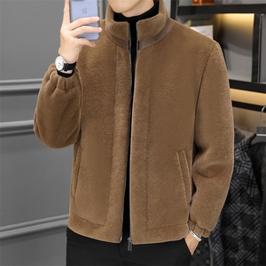 冬季加厚超柔貂绒男士时尚保暖抗寒休闲男装外套 SFH2151-P180图片