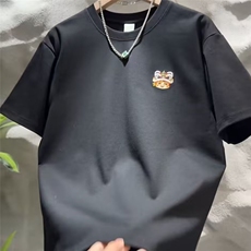 1506A/GCN13850/P31欧美嘻哈风圆领打底衫上衣夏季，男装T恤，星座1506A