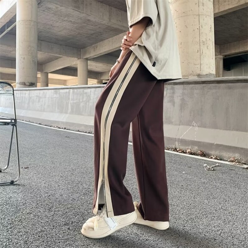 夏季拉链长裤潮流男潮青春流行时尚潮牌原宿运动裤GK107-P45,男装休闲裤,星座1109-3