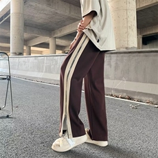 夏季拉链长裤潮流男潮青春流行时尚潮牌原宿运动裤GK107-P45，男装休闲裤，星座1109-3