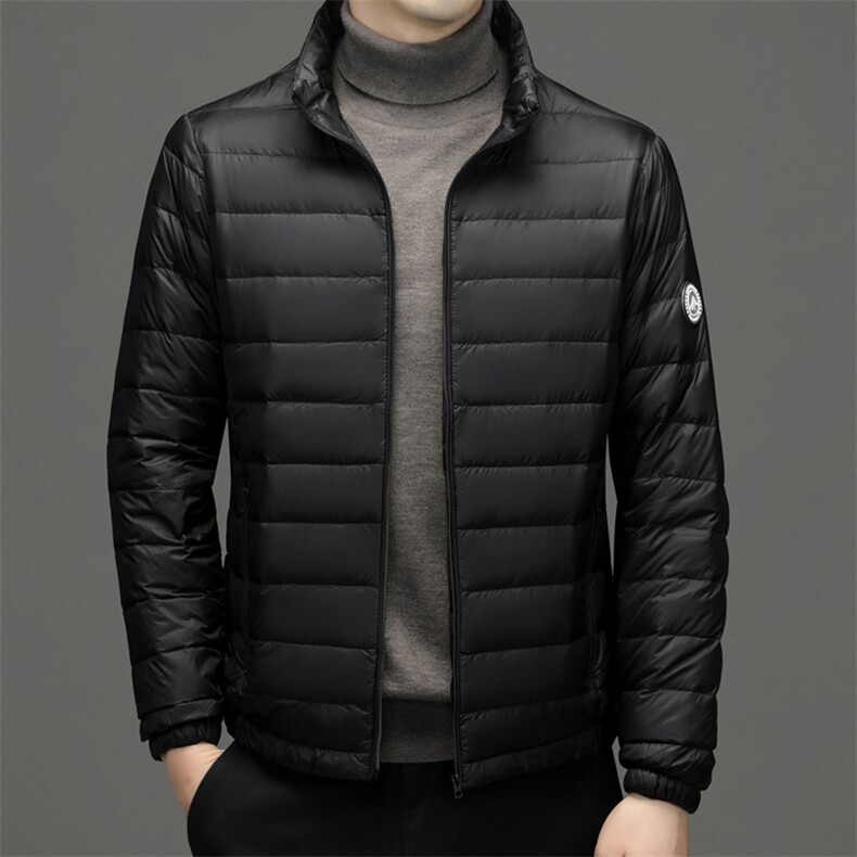CR2250主推锦纶面料90鸭绒男士精品羽绒服简约常规基础款跑量,男装羽绒服,钱塘207-2