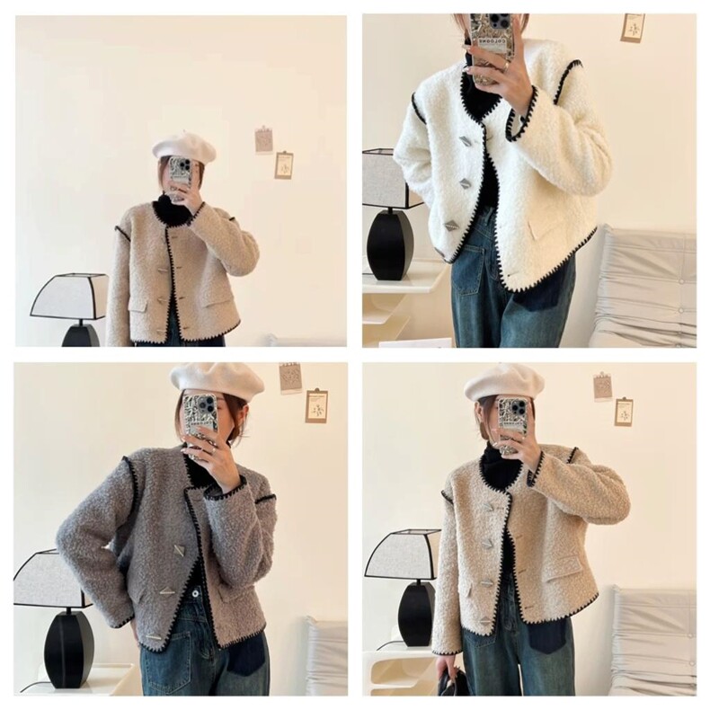 2022颗粒外套小个子穿搭，其它，泰靡(1F)