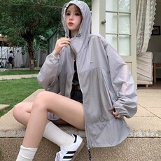 2025户外薄款防晒衣女生夏季透气运动百搭外套防紫外线防晒服旅游，男装防晒衣，星座1210-1