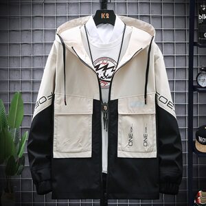 外套男2021新款春秋季韩版潮流青少年百搭薄款夹克JK154-P60图片